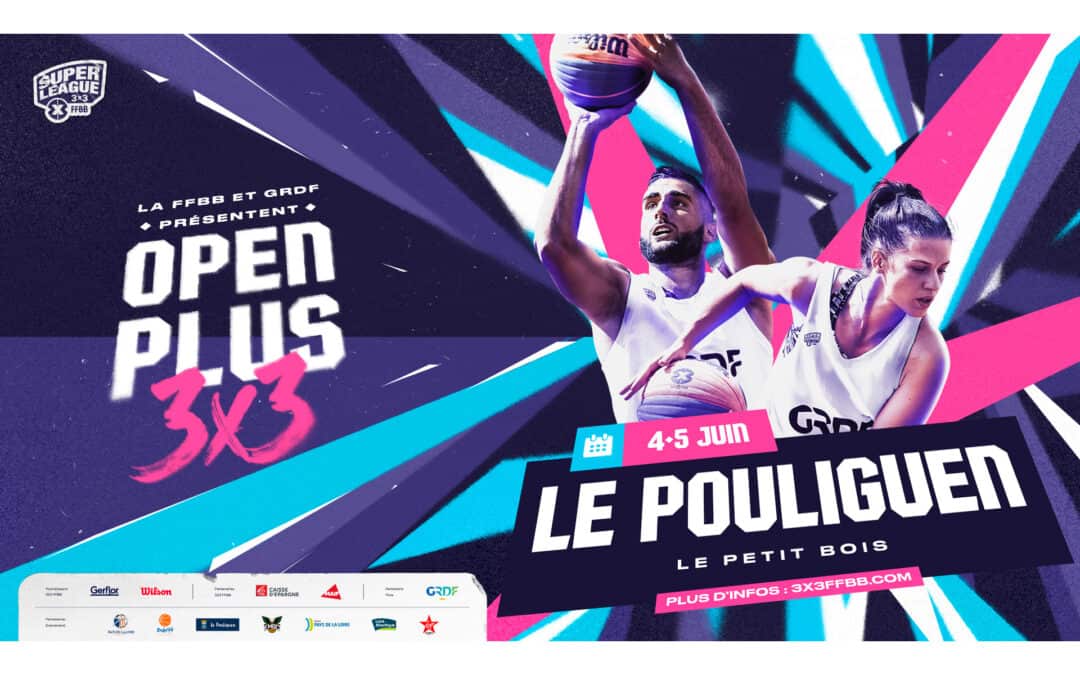 Super league de basket 3×3 – OPEN PLUS